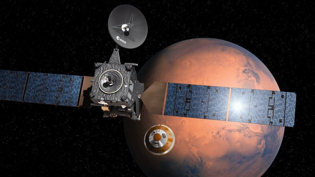 ExoMars Trace Gas Orbiter foi lançado em 2016