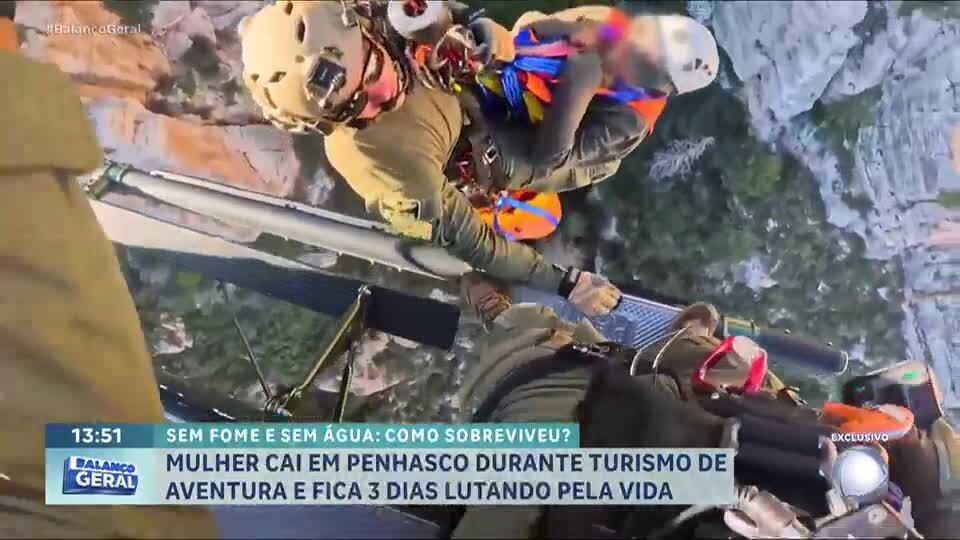 Brasileira é resgatada três dias após cair em penhasco na trilha do ‘Fim do Mundo’