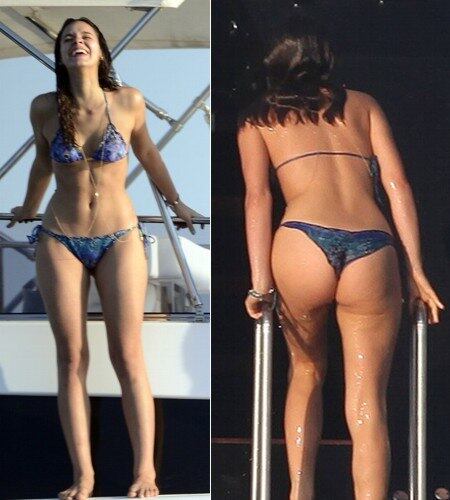 Os únicos momentos de diversão de Bruna foi durante um mergulho no mar. Como Neymar não podia entrar na água por causa da cinta, o craque ficou fotografando a atriz