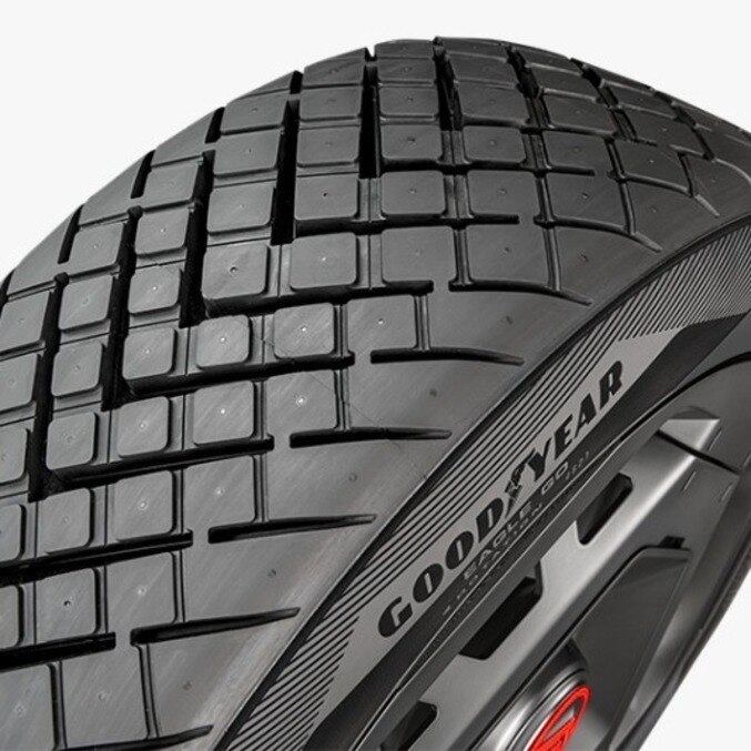 Eagle Go Conceito conta com um sensor que monitora diversos parâmetros da saúde do pneu