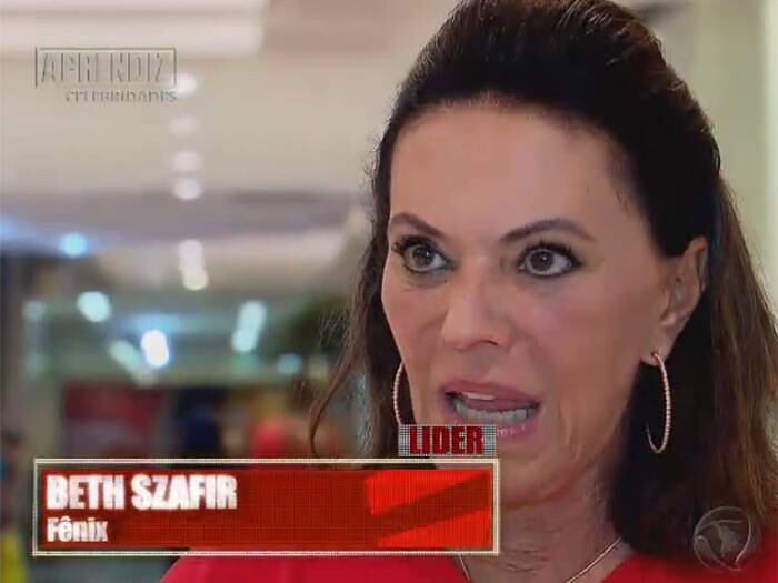 

Depois de muita dedicação na sexta tarefa, Beth Szafir garantiu que iria vencer a prova

— Eu só espero que a gente ganha, se não vou enlouquecer
+ Aproveite e confira os vídeos do Aprendiz Celebridades

+ Já curtiu a página do Aprendiz Celebridades no Facebook? É só clicar!

+ Siga o Aprendiz Celebridades no Twitter e receba todas as notícias do programa
