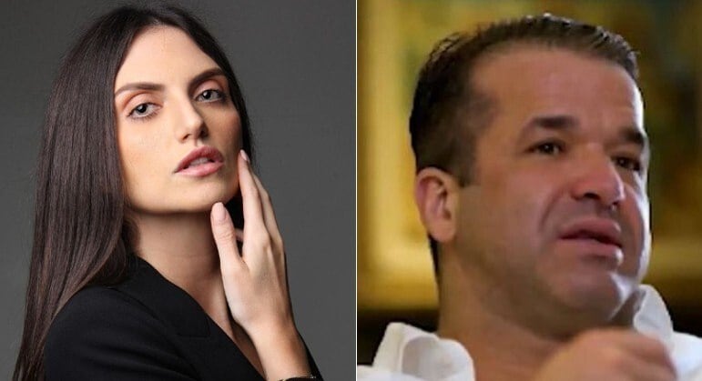 Stefanie Cohen e o empresário Thiago Brennand