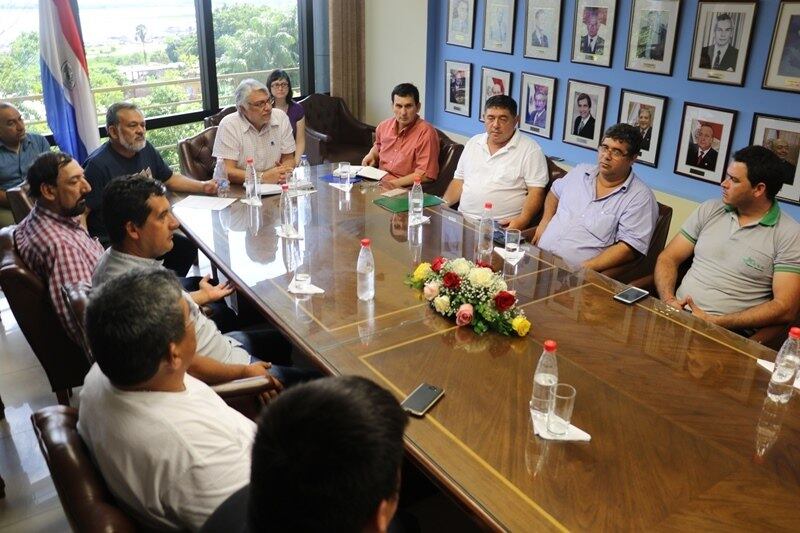 Presidente do Congresso se reuniu com os caminhoneiros