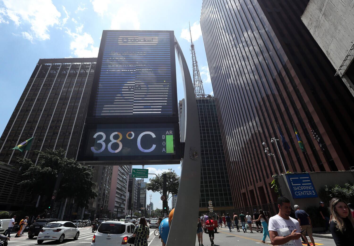 Temperaturas podem chegar a 40°C