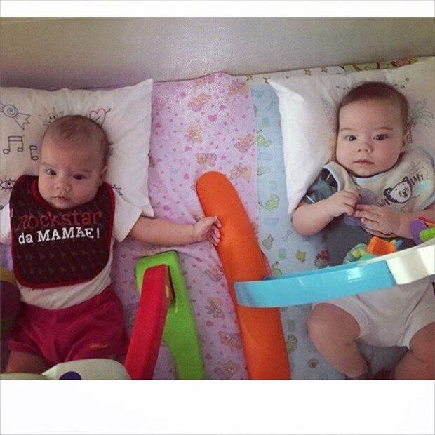 Luana Piovani enlouquece fãs com foto de Bem e Liz em rede social