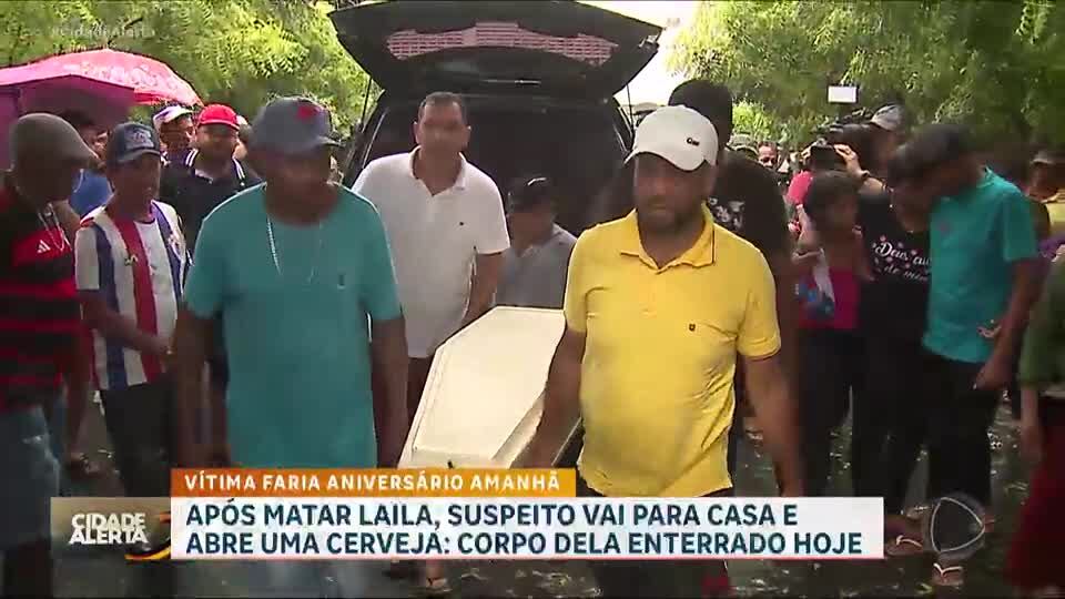 Sob forte comoção, criança que morreu baleada durante briga de trânsito é enterrada