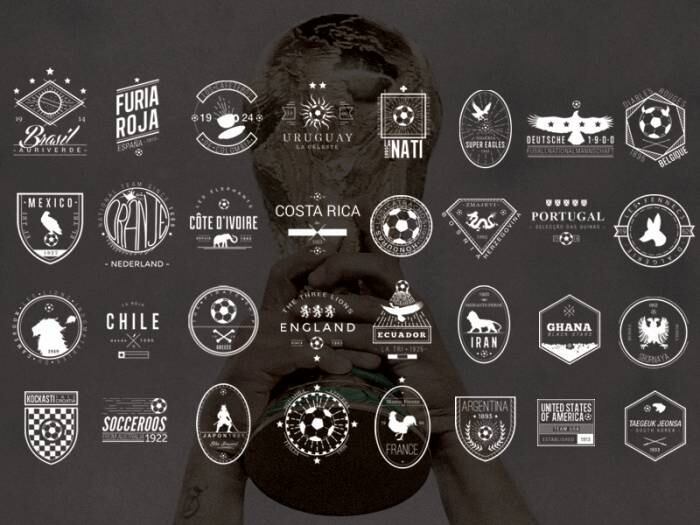 A Copa acabou faz algumas semanas, mas ela ainda está difícil de sair do coração das pessoas. Uma delas é o designer francês Ianis Soteras, que recriou os 32 símbolos das seleções que disputaram o mundial realizado no Brasil de uma forma muito criativa e bela esteticamente. O artista afirmou que se baseou a partir dos apelidos, história, cores e bandeiras dos times Confira!