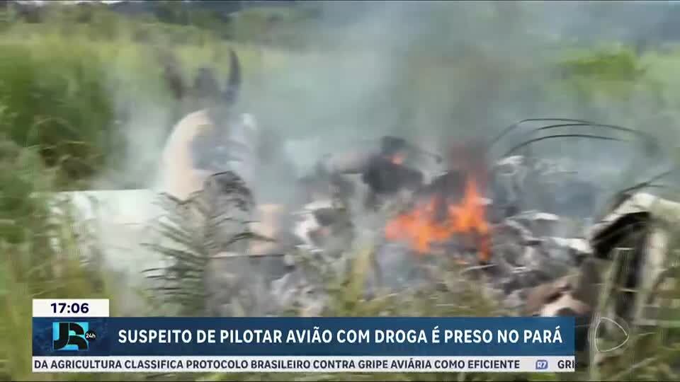 Suspeito de pilotar avião com drogas interceptado pela FAB no Pará é preso