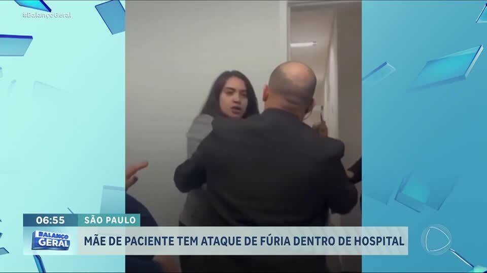 Mulher reclama de atendimento à filha e agride funcionários de unidade de saúde em São Paulo
