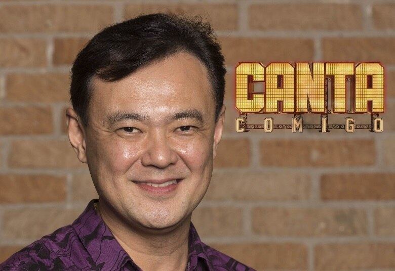 Joe Hirata – cantor e júri do campeonato de karaokê