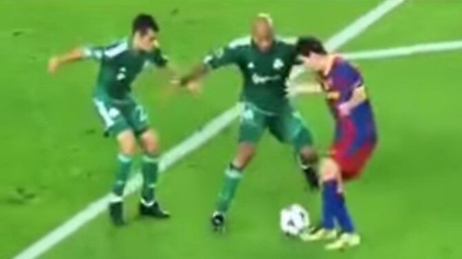 E driblar os jogadores adversários é uma das suas especialidades