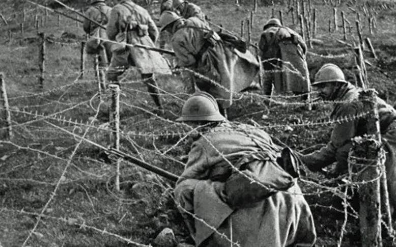 Primeira Guerra Mundial (abril de 1917 a novembro de 1918) - 1 ano e 7 meses