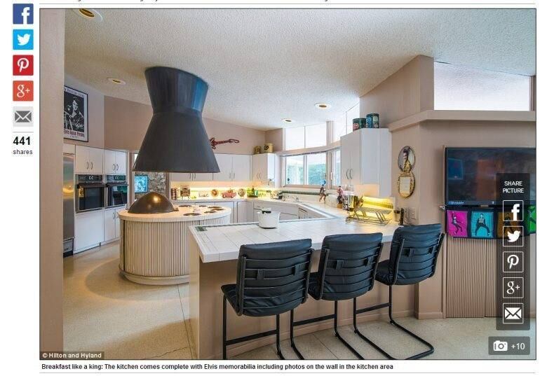 Cenas do filme Elvis and Me e do documentário Elvis Presley No, estrelado por Priscilla, foram filmadas aqui