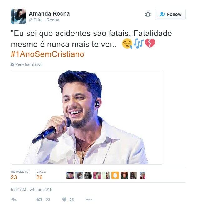 O cantor fazia parte da nova geração do sertanejo