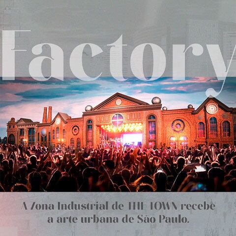 Os nomes dos palcos na