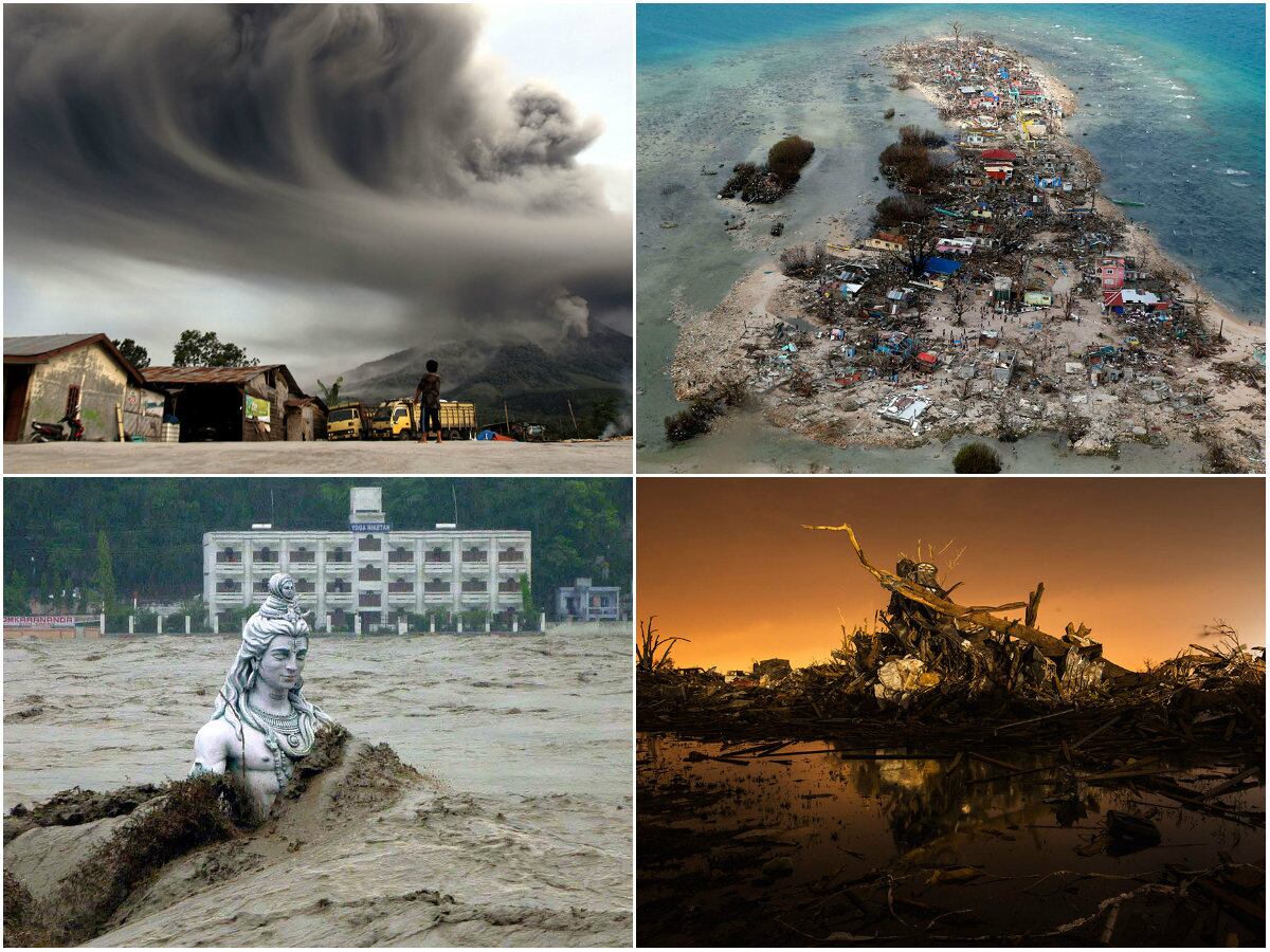 Milhões de pessoas em várias partes do planeta foram vítimas da ação da natureza em 2013. Furacões, tufões, enchentes, ventanias e queimadas deixaram milhares de mortos, feridos e um número incontável de desabrigados.

As Filipinas, a China e os Estados Unidos foram alguns dos países mais castigados, tanto pelo número de vítimas quanto pelos danos materiais, e tiveram uma alta incidência desses fenômenos.

Relembre alguns dos principais desastres naturais deste ano nas imagens a seguir