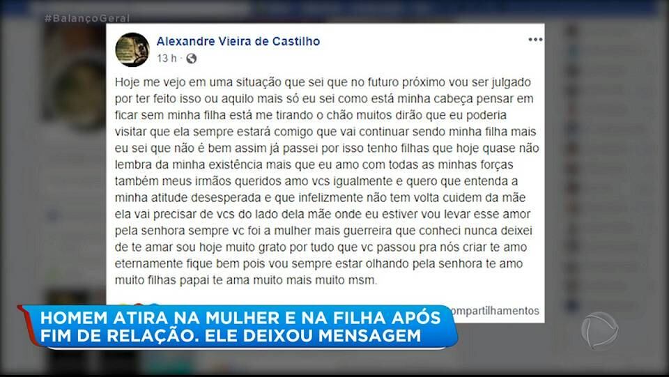 Homem cometeu suicídio após tentativa de homicídio, em Mauá