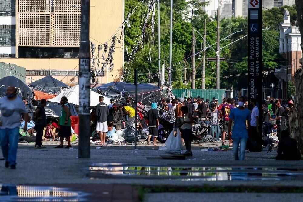 Cracolândia, no centro de São Paulo