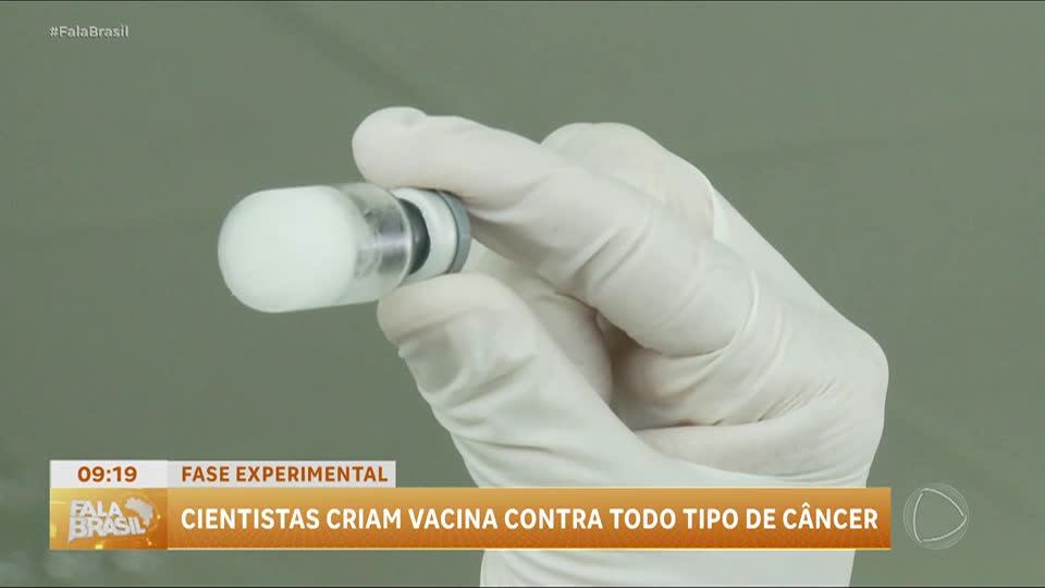 Cientistas desenvolvem vacina experimental para combater todos os tipos de câncer