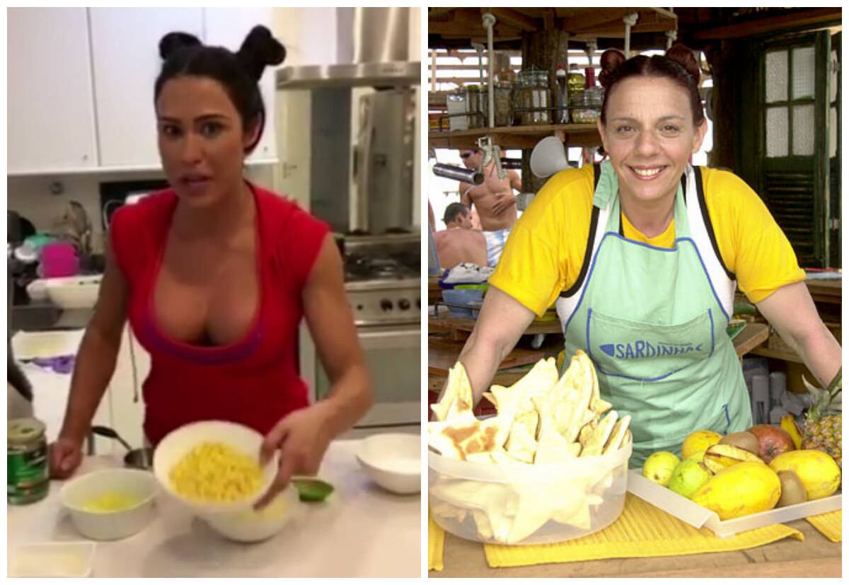 Gracyanne é comparada com personagem de Rosi Campos