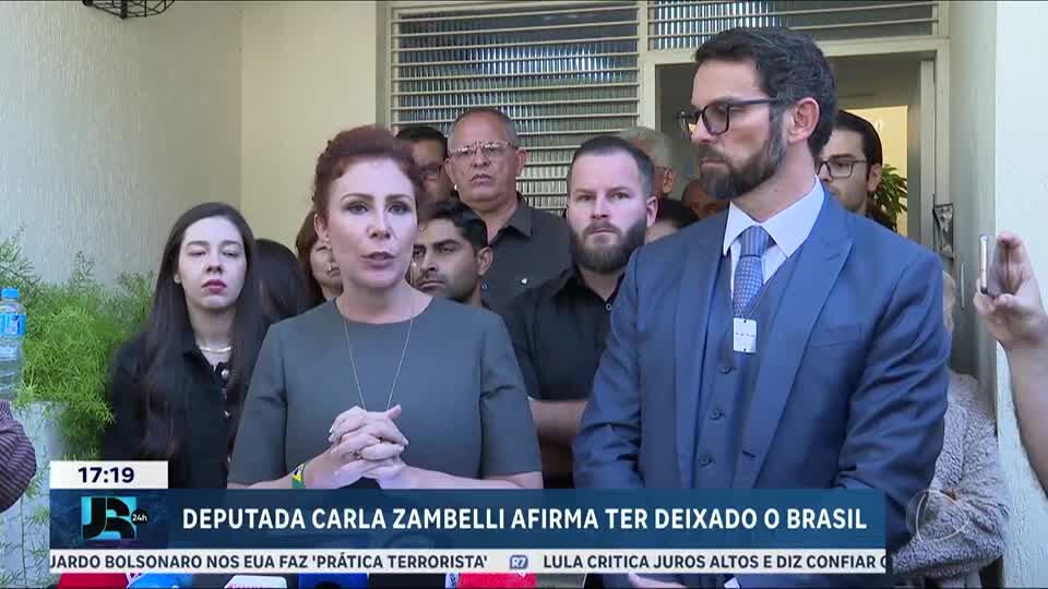 Procuradoria-Geral da República pede prisão da deputada federal Carla Zambelli