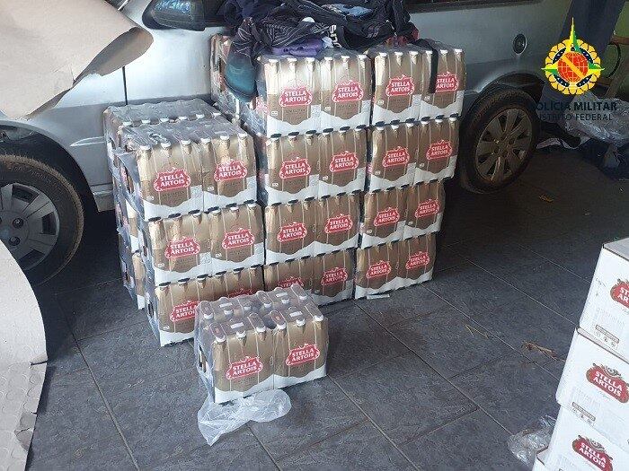 Carga de cerveja roubada