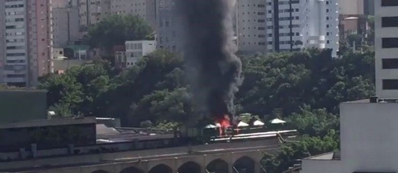 Fogo começou por volta das 8h55 desta quinta-feira (5) em shopping na zona sul