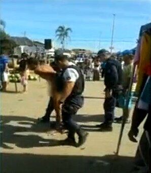 A identidade do peladão no foi revelada. Ele foi encaminhado para a delegacia e teve que prestar esclarecimentos. Leia a matéria completa