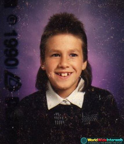 Viu a dat? A década de 1990 foi o reino dos mullets encantados