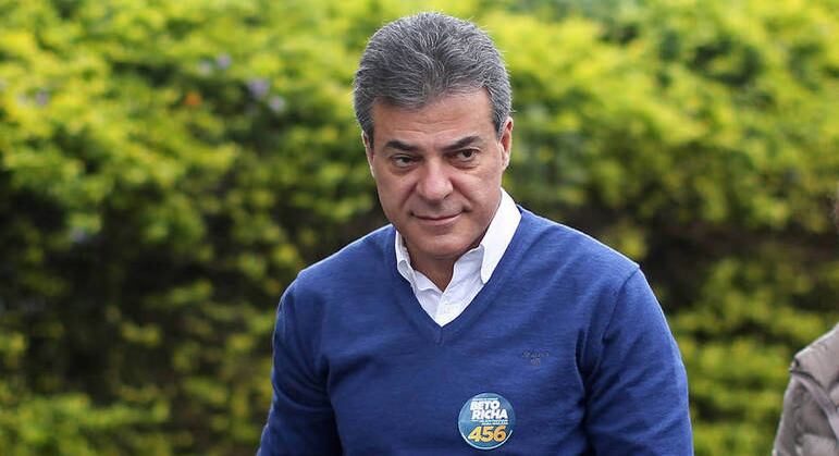 Beto Richa, candidato do PSBD eleito deputado federal pelo Paraná nestas eleições