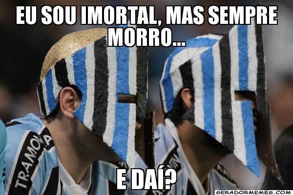 A torcida do time gaúcho parece estar cansadas das tantas eliminações