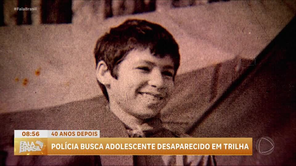 Caso Marco Aurélio: polícia retoma buscas por escoteiro desaparecido há 40 anos em Piquete