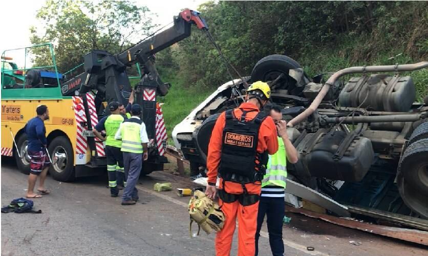 Socorrista morreu esmagada pelo caminhão