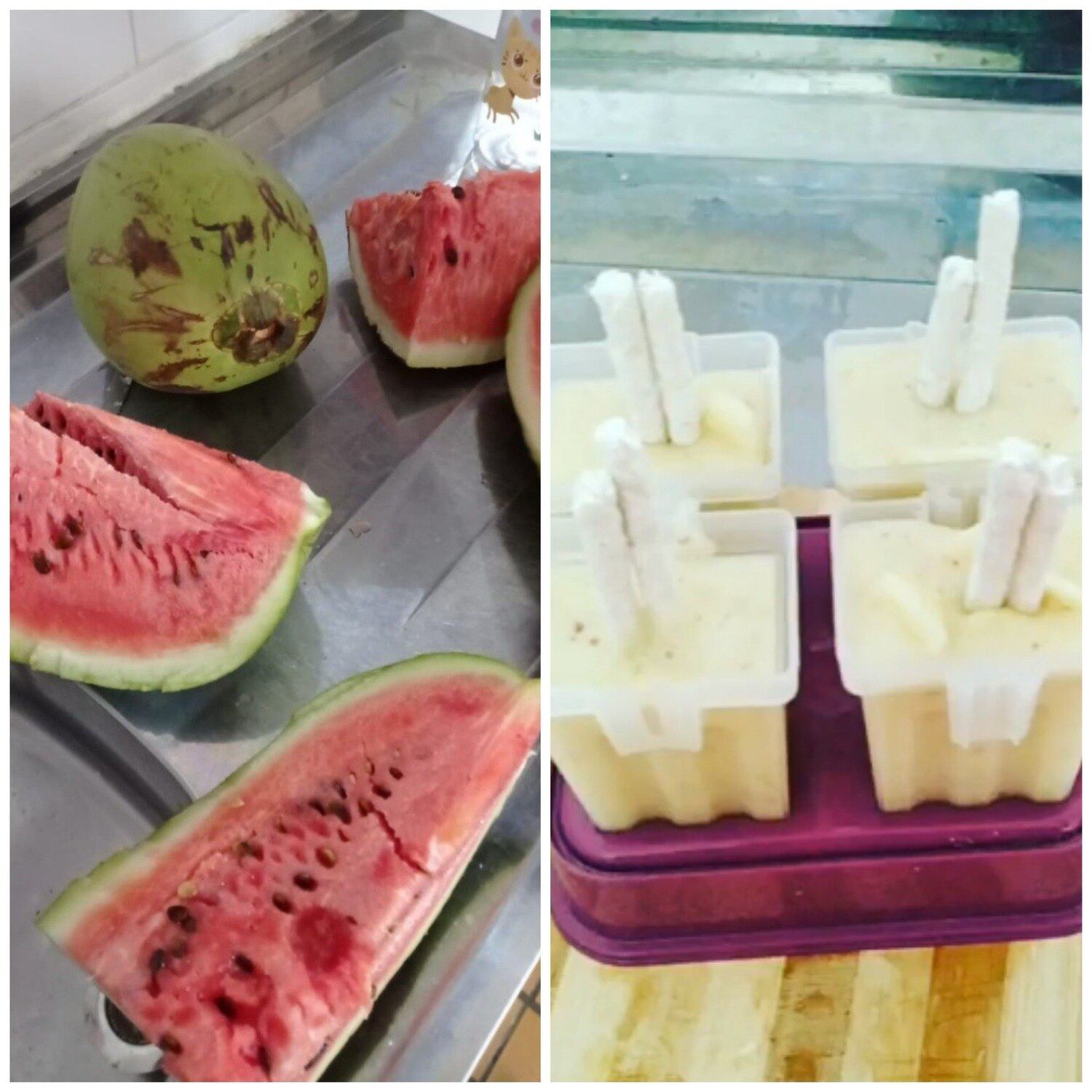 Anote aí o preparo: escolha a base do picolé, água filtrada ou água de côco. Descasque e pique a fruta escolhida em pedaços (cerca de 200g), não esqueça de tirar sementes e caroços. Bata tudo no liquidificador. Despeje o suco em um bandeja de gelo ou forma de picolé. Deixe no freezer até congelar
