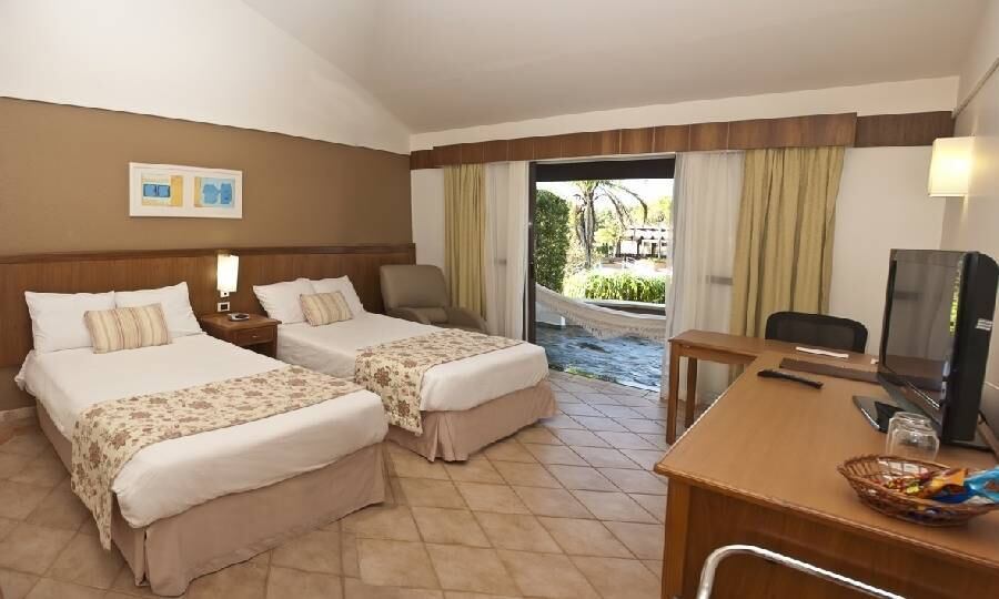 A diária em hotéis está, em média, 4,06% mais barata