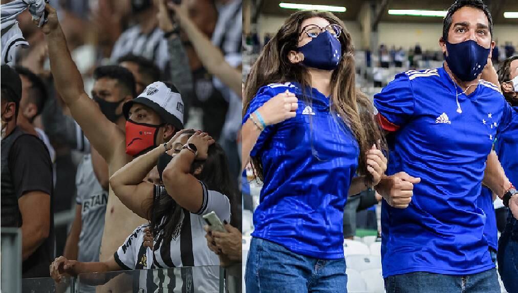 Torcida foi ao Mineirão pela 1ª vez na pandemia