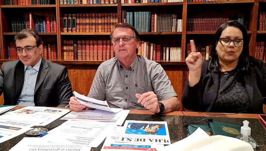 Live do presidente Jair Bolsonaro