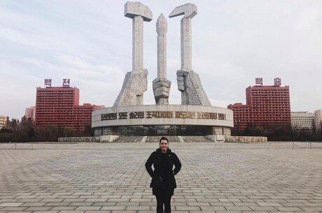 Guias acompanharam Renata durante toda a viagem