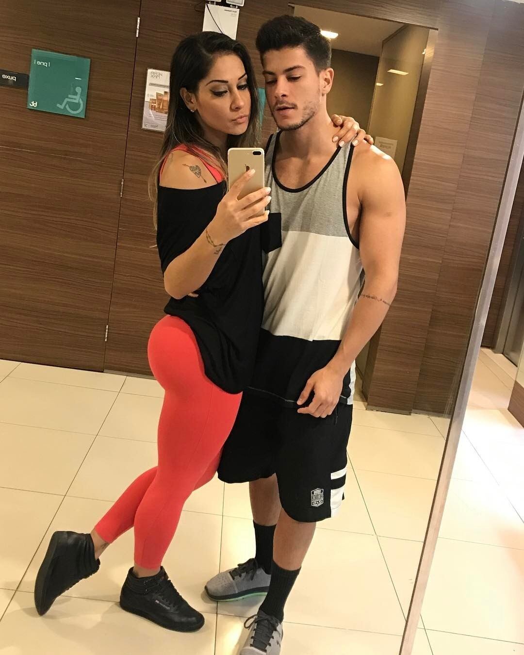 Uma delas é o amor pela vida fitness
