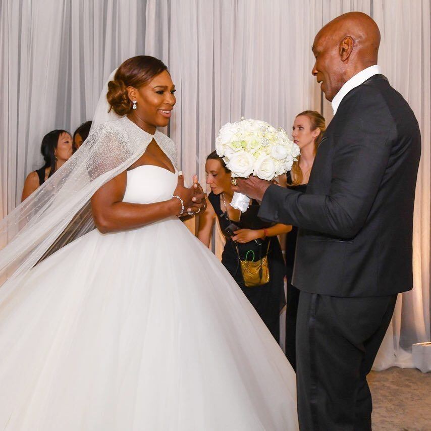 Preston Bailey decorou o casamento de Serena Williams