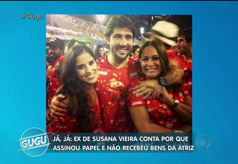 Sandro e Susana se conheceram num camarote do Carnaval de 2009. Pouco tempo depois, ele já se mudou para a casa da atriz