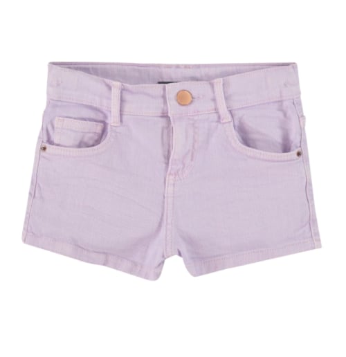 Short jeans color
infantil com bolsos lilás - Tamanho 4 a 10 Pool
Esse modelo possui
bolsos frontais e posteriores, além de cós com passantes e fechamento por zíper
e botão. Experimente combinar com uma camiseta mais solta, um tênis ou uma
sandália para um look mais estiloso!