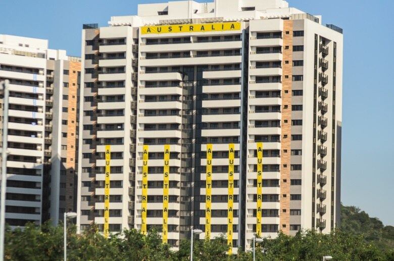 O problémático B23, prédio da Austrália na Vila Olímpica