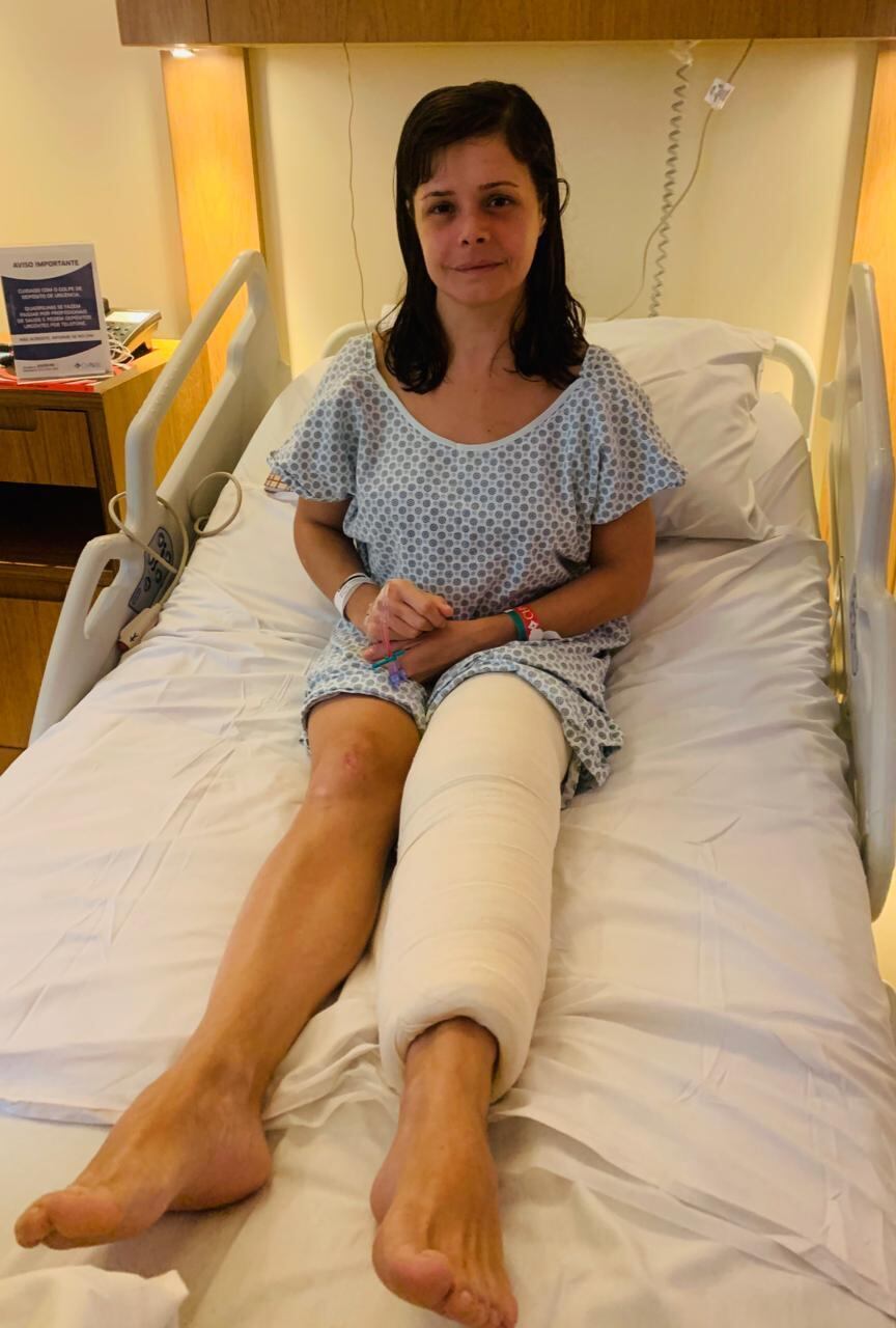 Ticy vai precisar de fisioterapia