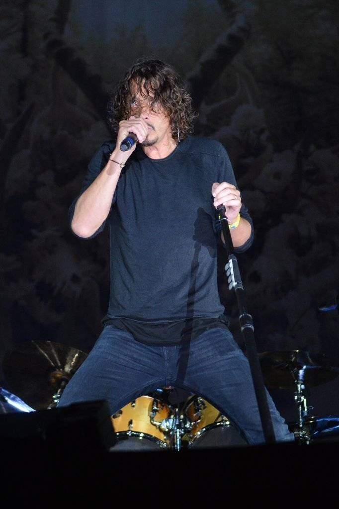 O vocalista da banda, Chris Cornell