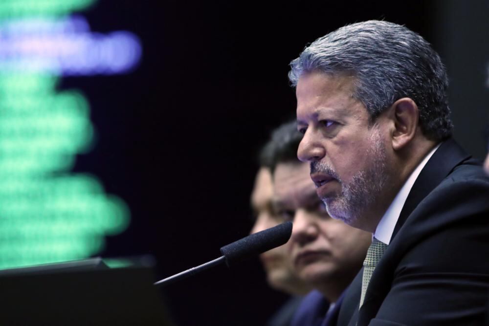 O presidente da Câmara e candidato à reeleição para o cargo, Arthur Lira