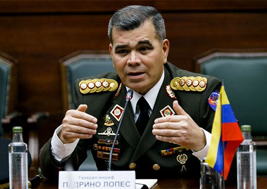 Vladimir Padrino López é um general de quatro estrelas da Venezuela