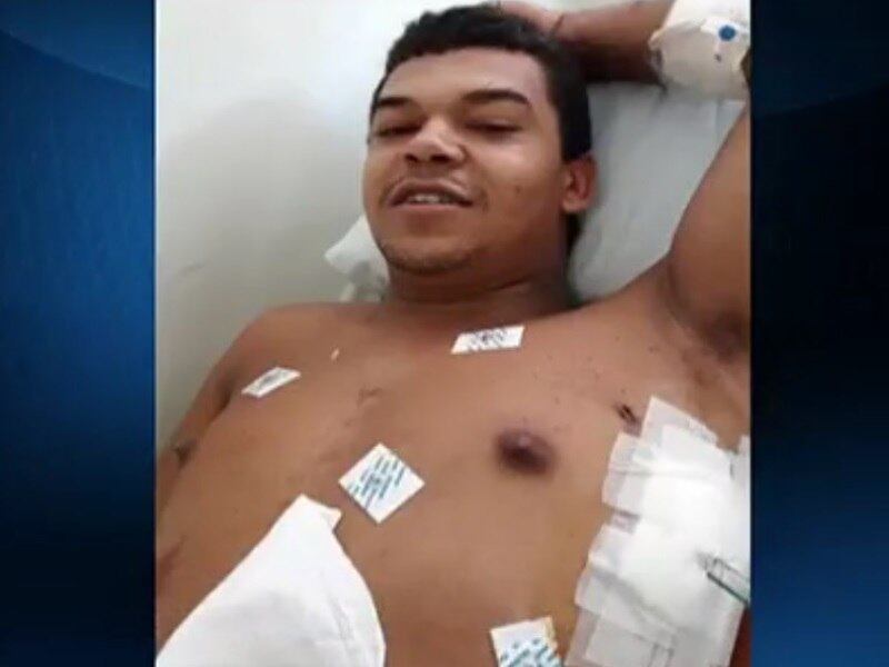 Servidor do hospital disse que ouvir cerca de 20 tiros no local