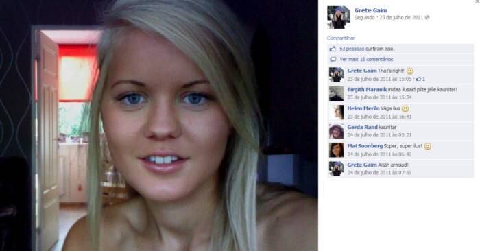 De olhos azuis ou castanhos, não há como negar a beleza da moça