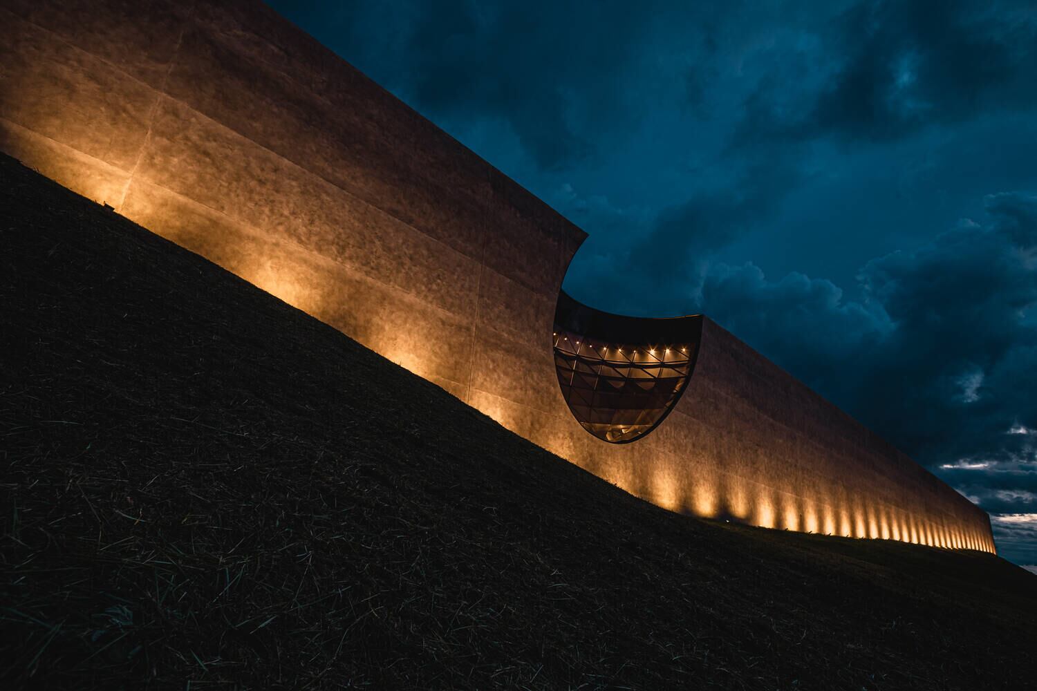 O projeto englobou diversas áreas da empresa em um lugar só: indústria, a parte administrativa e a área de visitação
